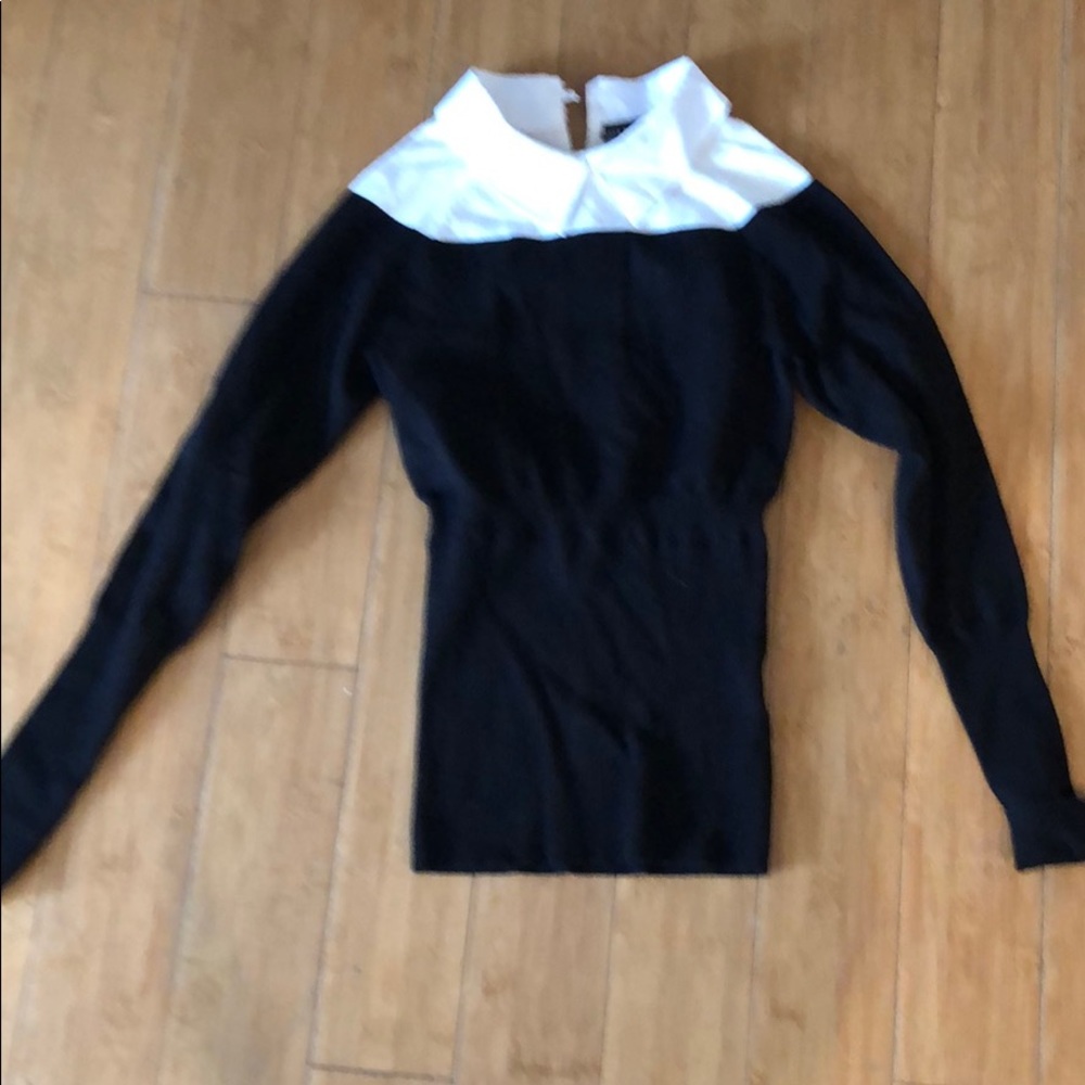 Karen Millen sweater top with shirt color